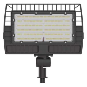 LED Flood Light AC120-347V 50/60/75/95W 3000/4000/5000K Knuckle Mount