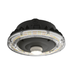 LED Slim Round Canopy AC120-347V 40/50/60/75W 3000/4000/5000K Black Finish