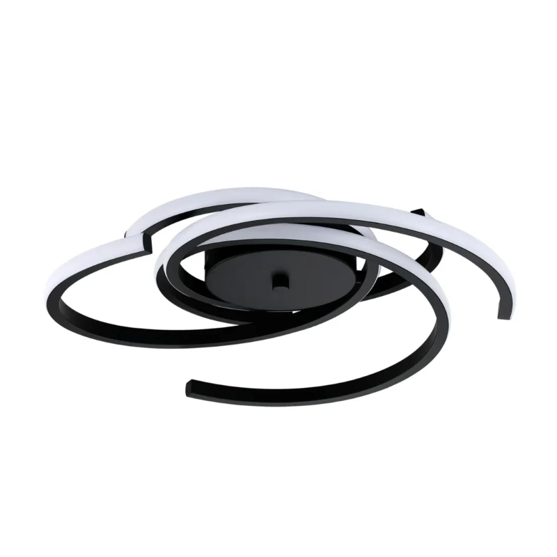 22 inch LED Organic Pattern Flush Mount Ceiling Light 50W 5CCT – Simply ...